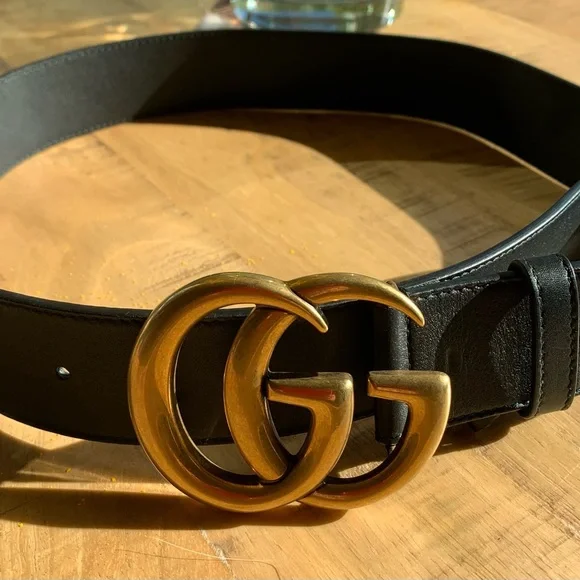 Gucci vintage 70’s stile interlocking double G belt. Beautiful condition. - Picture 2 of 7